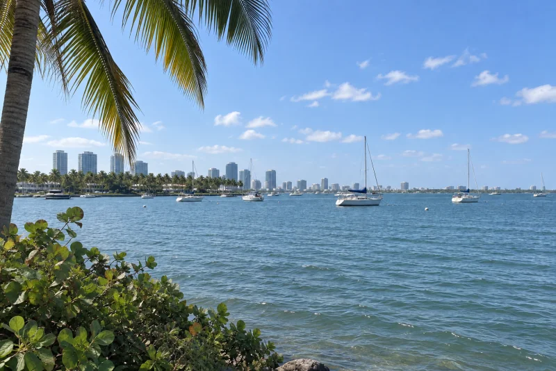 Biscayne Bay from Maurice Gibb Memorial Park