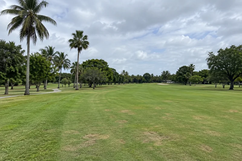The Miami Springs golf course